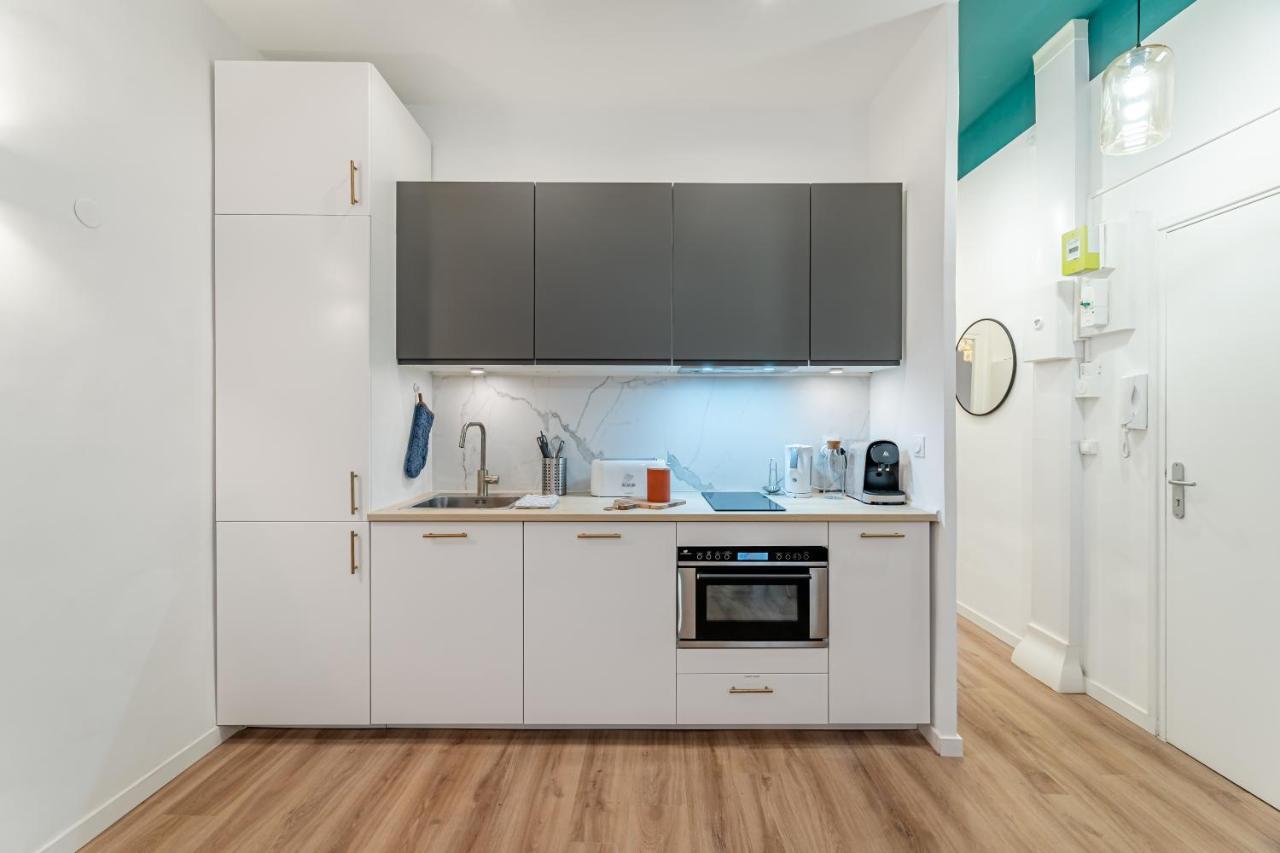 T3 Tout Confort, Moderne, En Centre Ville Marseilles Buitenkant foto